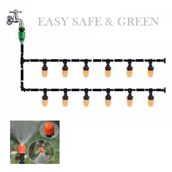 Bộ tưới 12 đầu tưới phun sương DXPS12